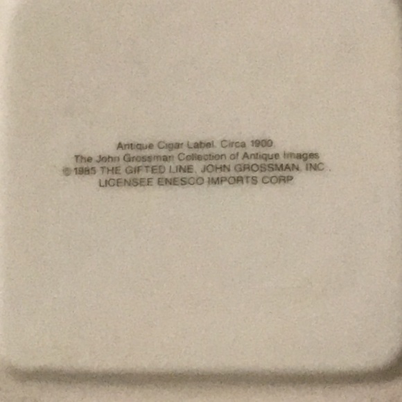 American Cigar Label Circa 1900 The Gifted line John Grossman - Picture 2 of 4